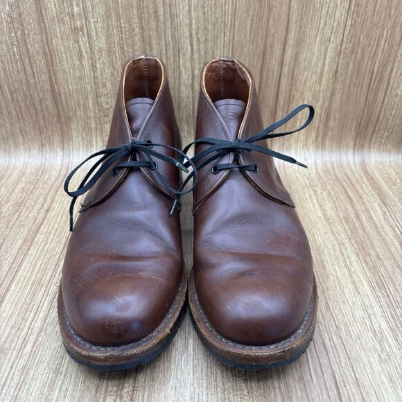 Red Wing 9017 Heritage Beckman Chukka Cigar Leather Work Mens Boots Size 10 D - Picture 2 of 8